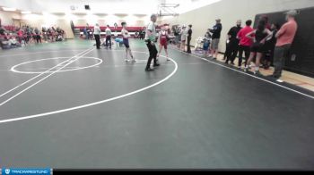 98 lbs Cons. Semi - Kyler Oakes, NWWC vs Noah Triana, Twin City Wrestling Club