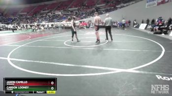 6A-157 lbs Champ. Round 1 - Jaxon Camillo, Sprague vs Carson Looney, Tigard