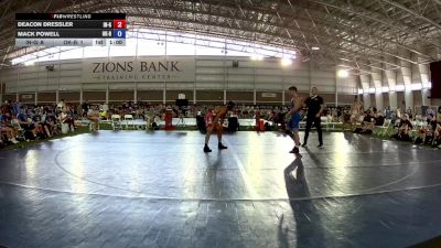 165 lbs Deacon Dressler, Indiana Gold vs Mack Powell, Oklahoma Outlaws Blue