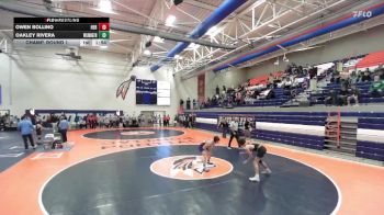 150 lbs Champ. Round 1 - Oakley Rivera, Wilmington vs Owen Bollino, Herscher