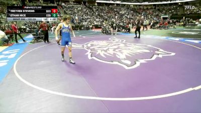 132-2A Semifinal - Treyven Stevens, North Fork High School vs Ethan Hice, Cedaredge