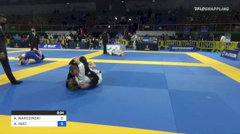 ADAM WARDZINSKI vs ANDRZEJ IWAT 2022 European Jiu-Jitsu IBJJF Championship