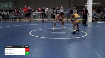 Match - Sterling Waters, Va vs Braden Smelser, Ca