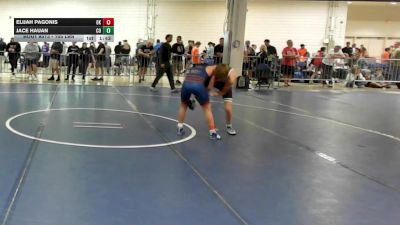 105 lbs Round Of 16 - Elijah Pagonis, OK vs Jace Hauan, CO