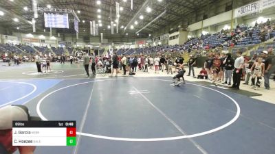 89 lbs Final - James Garcia, Nebraska Elite WC vs Cameron Hoezee, Salem Elite