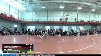 106 lbs Champ. Round 2 - Kale Beer, Adams Central Jet Wrestling vs Lincoln Underwood, Peacock Wrestling Club