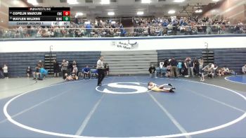 49 lbs Champ. Round 1 - Copelin Marcum, Cougar Wrestling Club vs Waylen Wilding, Bear Lake Wrestling Club