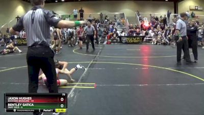 75 lbs Round 1 (6 Team) - Bentley Gatica, SWAT Gold vs Jaxon Hughes, Backyard Brawlers