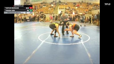 144 lbs 3rd Place Match - Pragia Giri, Watkins Memorial vs Kaylin Murnane, Wilmington Ladies Freestyle Wr