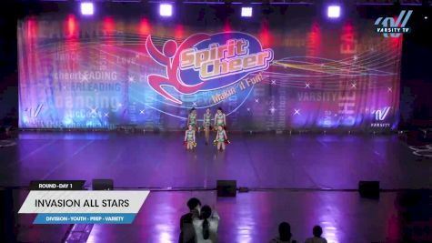 Invasion All Stars - Youth Prep Variety [2024 Youth - Prep - Variety Day 1] 2024 Spirit Cheer Dance Grand Nationals & Cheer Nationals