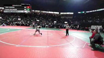 176 lbs Cons. Round 5 - Troy Dozois, MOE1 vs Elias Zollinger, NWA3