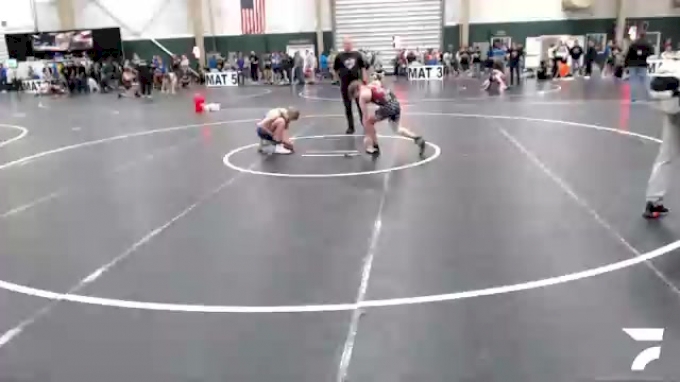 120 lbs Cons. Round 1 - Jackson Bailey, Alliance Bulldogs vs Lane Shore ...