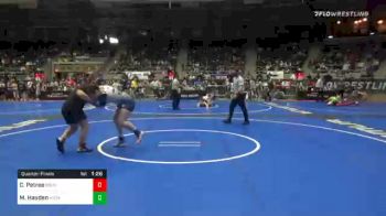 185 lbs Quarterfinal - Charlie Petree, Brushy WC vs Maddie Hayden, Michigan Revolution