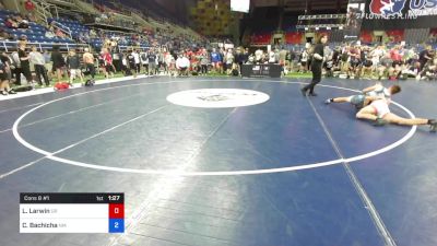 160 lbs Cons 8 #1 - Leif Larwin, Oregon vs Cash Bachicha, New Mexico