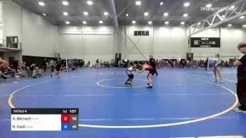 145 lbs Rr Rnd 4 - Arianna Bernard, Charlies Angels Pink vs Raven Cook, WOW South