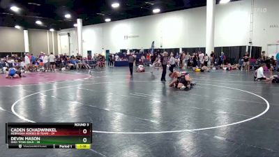 190 lbs Round 3 (8 Team) - Caden Schadwinkel, Nebraska Heroes (B Team) vs Devin Mason, Ohio Titan Gold