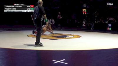 110 lbs Final - Christina Estrada, Buchanan (CS) vs Alexa Smith, Lutheran/Orange (SS)