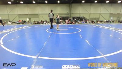 65 lbs Rr Rnd 4 - Lillian Shuemake, Mat Union Misfits K-6 vs Emalyn Smith, Mat Warriors K-6