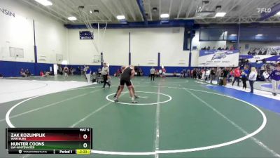 197 lbs Cons. Round 4 - Hunter Coons, UW-Whitewater vs Zak Kozumplik, Wartburg