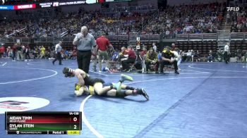 1A-138 lbs Cons. Round 3 - Dylan Stein, Lenox vs Aidan Timm, Belle Plaine