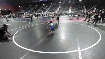 54 lbs 2nd Place - Vivianne Tallman, Top Notch vs Braelynn Mancilla, Ravage WC