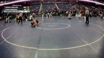 2A 106 lbs Cons. Round 3 - Judah Robinson, Southeast Alamance High School vs Joshua Orellana, West Wilkes High School