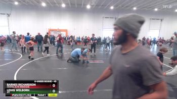 45 lbs Cons. Semi - Lewis Welborn, JET vs Barnes Richardson, Coastal Elite Wrestling