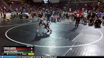 84 lbs Cons. Round 2 - Blake Folchert, Sutherland Youth Wrestling Club vs Travis Leeper, Bald Eagle Wrestling