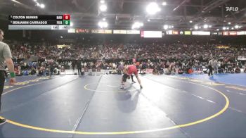 6A 190 lbs Cons. Round 3 - Colton Munns, Madison vs Benjamin Carrasco, Post Falls