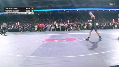 D4-113 lbs Cons. Semi - Jacinto Lopez, Martin vs Jordan Zambon, Riverview Gabriel Richard