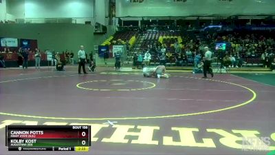 174 lbs 3rd Place Match - Kolby Kost, Augustana (SD) vs Cannon Potts, Minot State (N.D.)