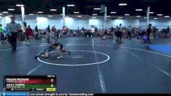84 lbs Round 2 (8 Team) - Nicky Harris, Iron Horse Blue vs Mason Messner, Moser`s Mat Club
