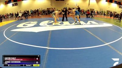 132 lbs Cons. Round 5 - Jared Goodson, PWA vs Jacob Daly, Tech Squad Wrestling Club