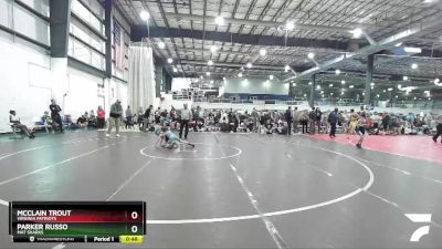 56 lbs Cons. Round 1 - Parker Russo, Mat Sharks vs McClain Trout, Virginia Patriots