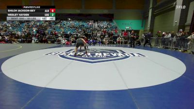 150 lbs Consi Of 4 - Shiloh Jackson-Bey, Allen vs Wesley Hayden, Los Gatos