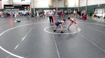 126 lbs Quarterfinal - Gabriel Delbridge, Eaglecrest Wrestling Club vs Colin Lundy, NATF
