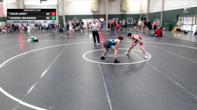 126 lbs Quarterfinal - Gabriel Delbridge, Eaglecrest Wrestling Club vs Colin Lundy, NATF