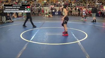 100 lbs Champ. Round 1 - Easton Beard NE2, Donahue Wrestling Academy vs Geovanni Kash NW5, Rogue Raiders