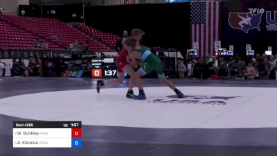 44 kg Semis - William Buckley, Pennsylvania vs Arseni Kikiniou, Poway Wrestling