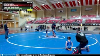 45-48 lbs Round 3 - Zeke Wilson, Wolverine Wrestling Club vs Easton Trantham, Smoky Mountain Youth Wrestling