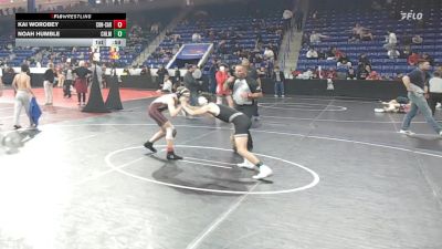 126 lbs Consi Of 32 #1 - Kai Worobey, Concord-Carlisle vs Noah Humble, Chelmsford
