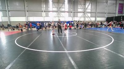 92 lbs Semis - Paxton Bylin, Mat Demon Wrestling Club vs Peerless Portrey, Big Cat Wrestling Club
