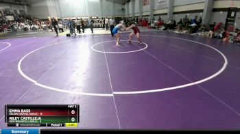 152 lbs Placement (4 Team) - Riley Castilleja, New Braunfels (Girls) vs Emma Bass, Keller Central (Girls)