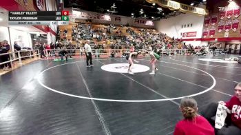 105 lbs Cons. Round 4 - Taylor Freeman, Lander Valley vs Harley Tillett, Lovell