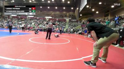 46 lbs Round 2 - Averly Pittman, Spartan Wrestling Academy vs Kyngzleigh Ballard, Team Conquer Wrestling