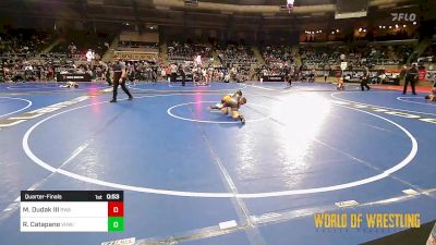 70 lbs Quarterfinal - Michael Dudak III, Region Wrestling Academy vs Raymond Catapano, VHW/JK