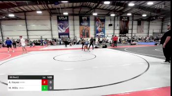 106 lbs Rr Rnd 2 - Austin Hayes, Warriors Wrestling Club vs Mariah Mills, Ground Up USA