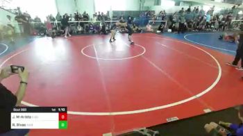 123 lbs Semifinal - Jazmyn Marin-Arista, C-quence vs Rianna Rivas, Threshold WC