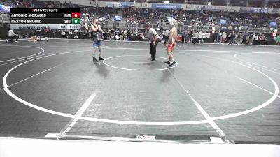 122 lbs Quarterfinal - Antonio Morales, Florida National Wrestling Team vs Paxton Shultz, Smith Wrestling Academy
