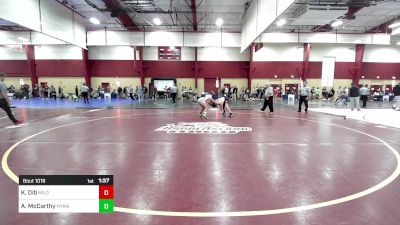 144 lbs Quarterfinal - Kamel Dib, Milo Wrestling Club vs Andrew McCarthy, NYMA